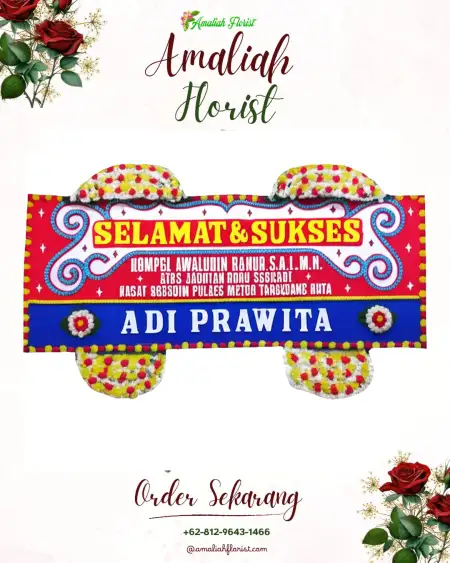 Papan Bunga Ucapan Selamat Padureso